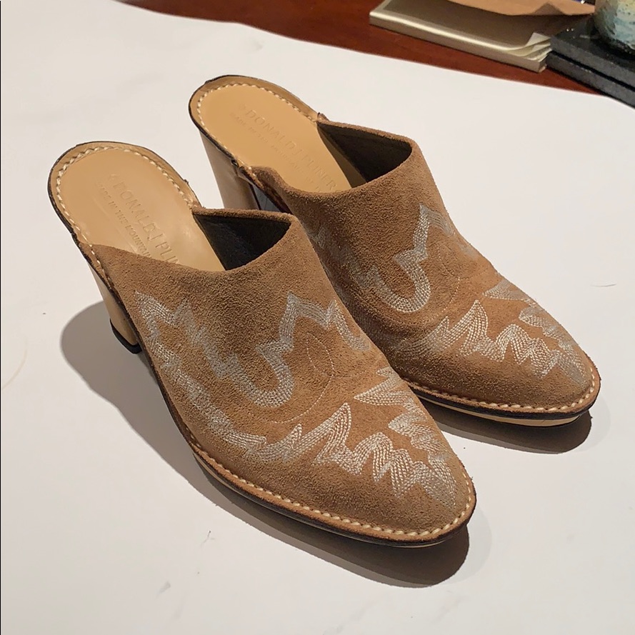 Suede Clogs